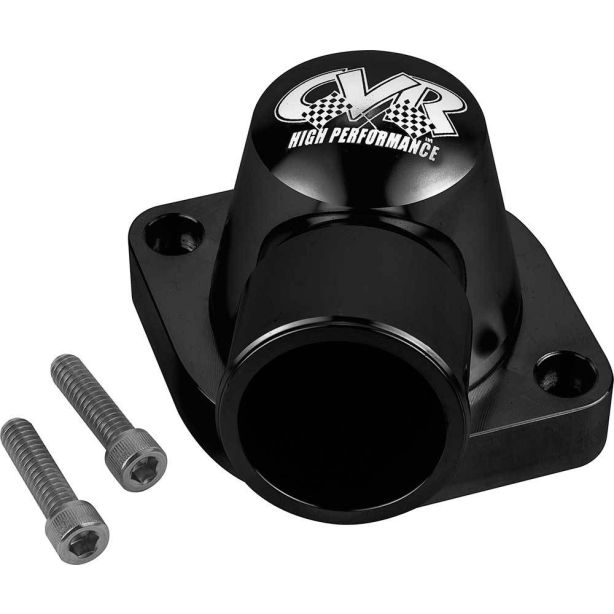 Thermostat Housing GM LS w/ 1-1/2 - Black CVR PERFORMANCE TSH5BK