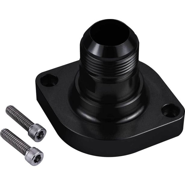 Thermostat Housing GM LS w/16AN - Black CVR PERFORMANCE TSH5SABK