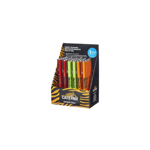 30 Piece Small Magnetic Pick Up Tool Display MAYHEW STEEL PRODUCTS 17965