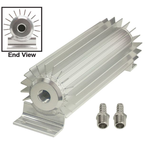 Single-Pass Heat Sink Cooler 10in DERALE 13249