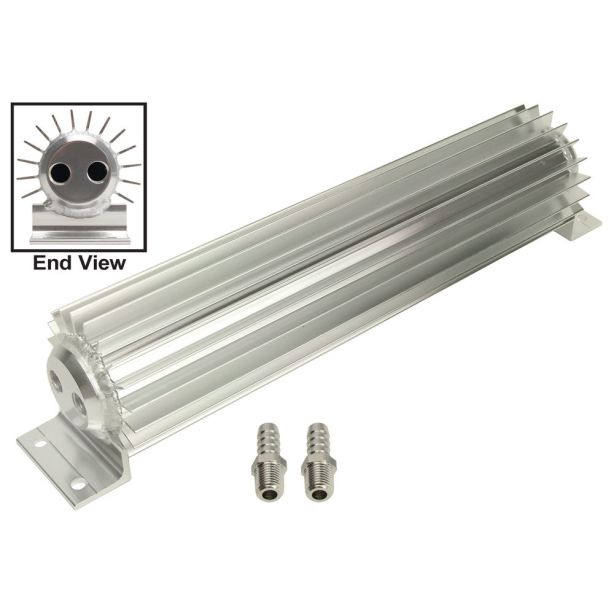 Dual Pass Heat Sink Cooler 12in DERALE 13260