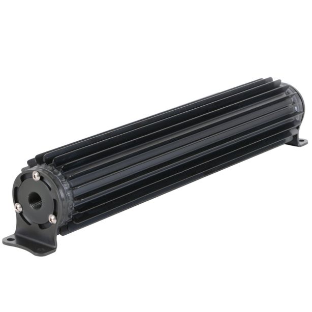 Single-Pass Heat Sink Co oler  15in Black Anodize DERALE 13271