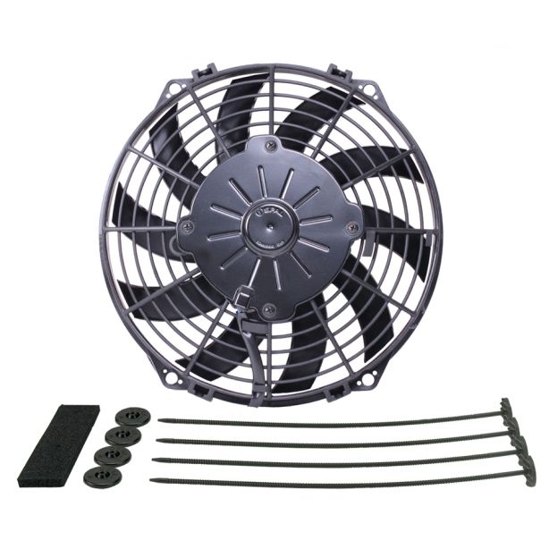 HO Extreme 9in Curved Bl ade Puller Elec Fan DERALE 16109