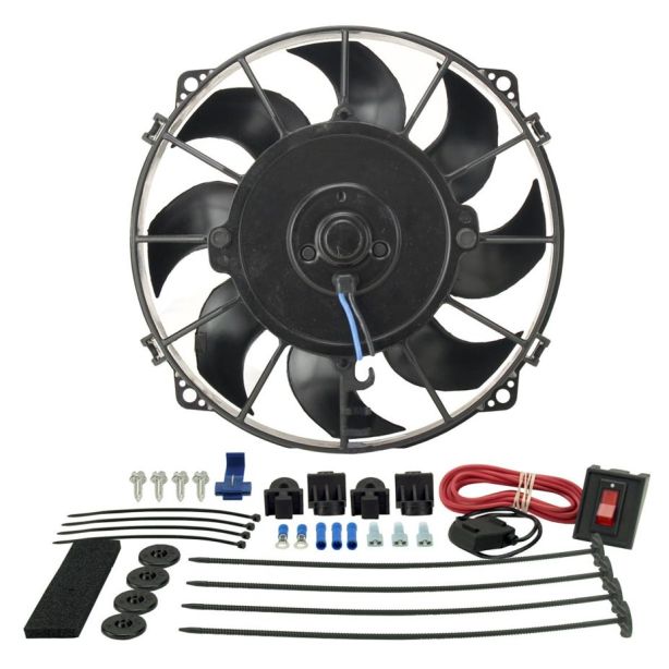 8in Tornado Electric Fan Premium Kit DERALE 16508