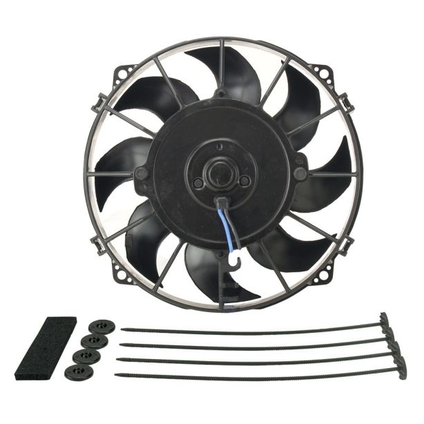 8in Tornado Electric Fan w/Standard  Mounting Kit DERALE 16618