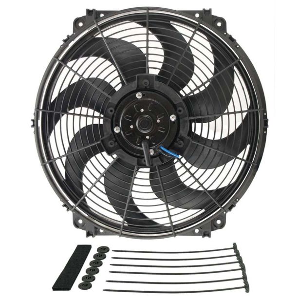 16in Tornado Electric Fan w/Standard Mount Kit DERALE 16626