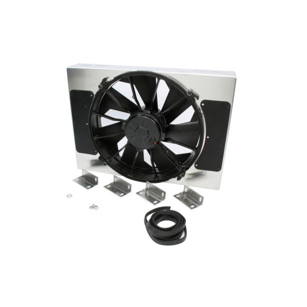 RAD Fan w/Alum Shroud Assembly DERALE 16814