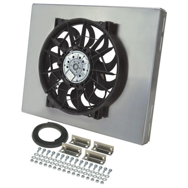 RAD Fan w/Alum Shroud Assembly DERALE 16820