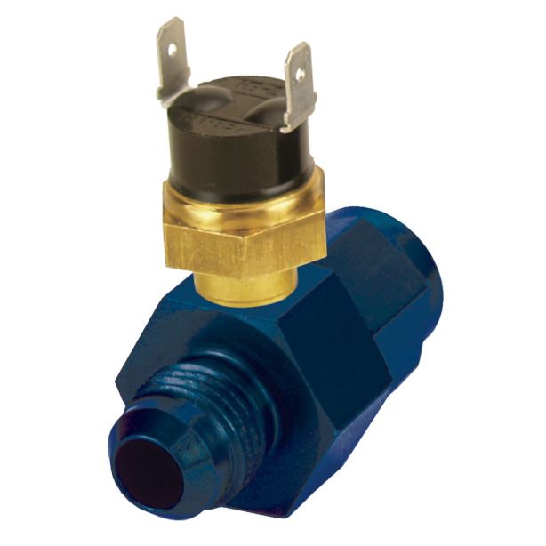 In-Line Fluid Thermostat 6an 180 Degree DERALE 35020
