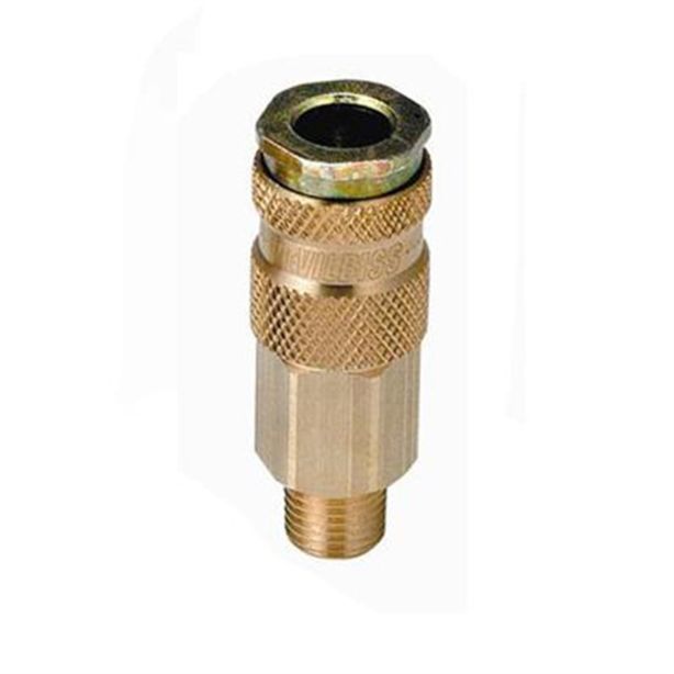 QUICK COUPLING 1/4" MALE THREAD (HIGH FLOW) DeVilbiss 240147