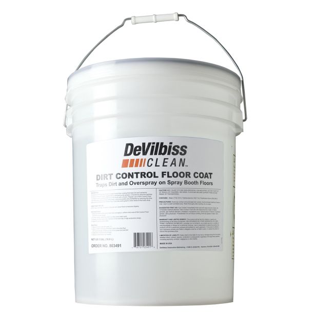 Dirt Control Floor Coat (5 Gal) DeVilbiss 803491