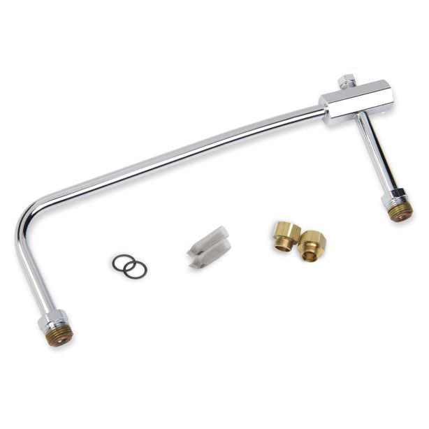 Chrome Fuel Line          DEMON CARBURETION 140057