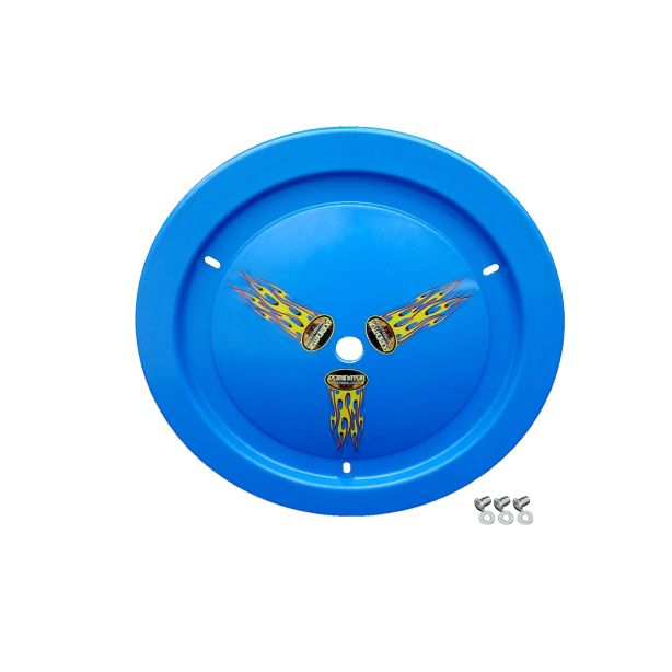 DOMINATOR RACING PRODUCTS 1012-D-BL Wheel Cover Dzus-On Blue