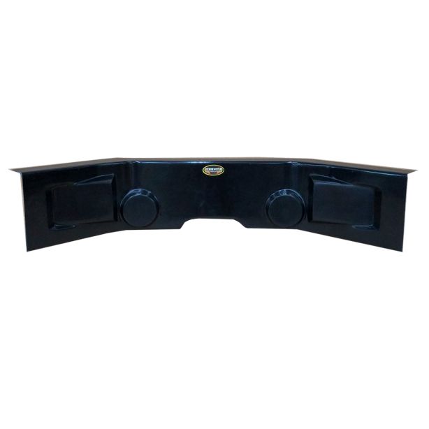 Dash Panel Flat Black 30in Wide DOMINATOR RACING PRODUCTS 911-BK