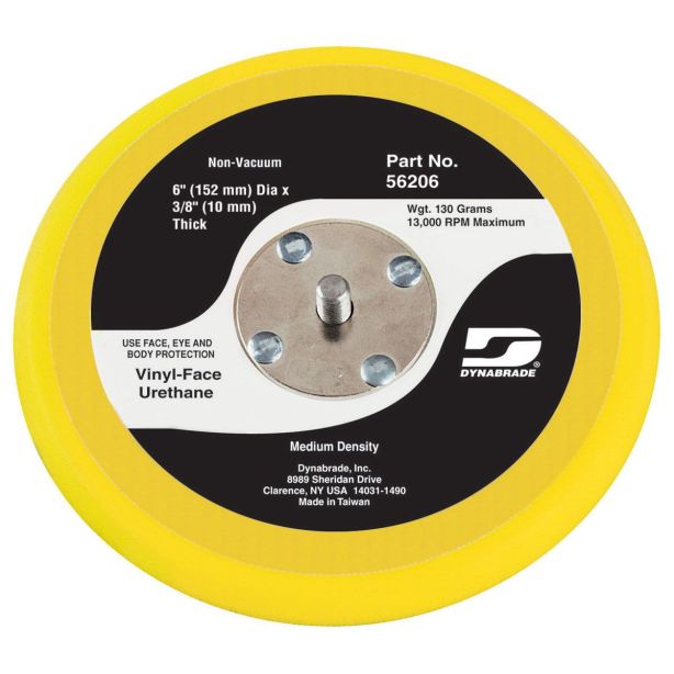 Value 6" non-vac sanding pad Dynabrade 56206