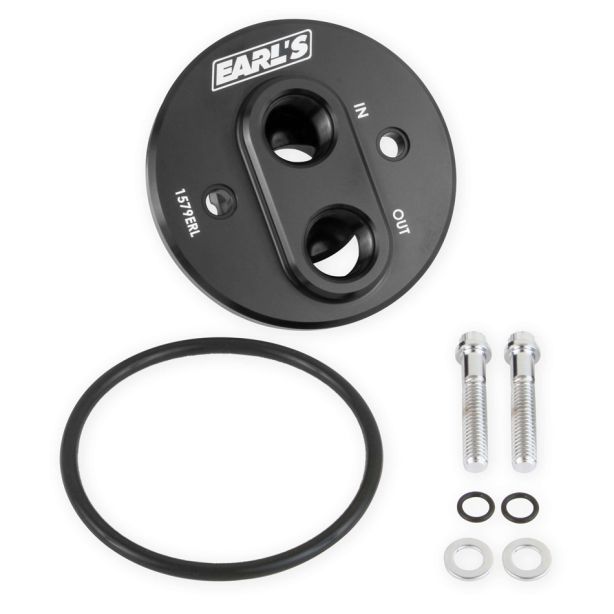 Oil Filter Adapter Chevy V8 68-00 Billet Aluminum EARLS 1579ERL