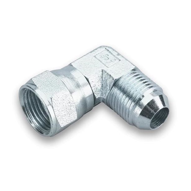 #4 Female to #4 Male Steel 90 Deg Adapter EARLS 966304ERL