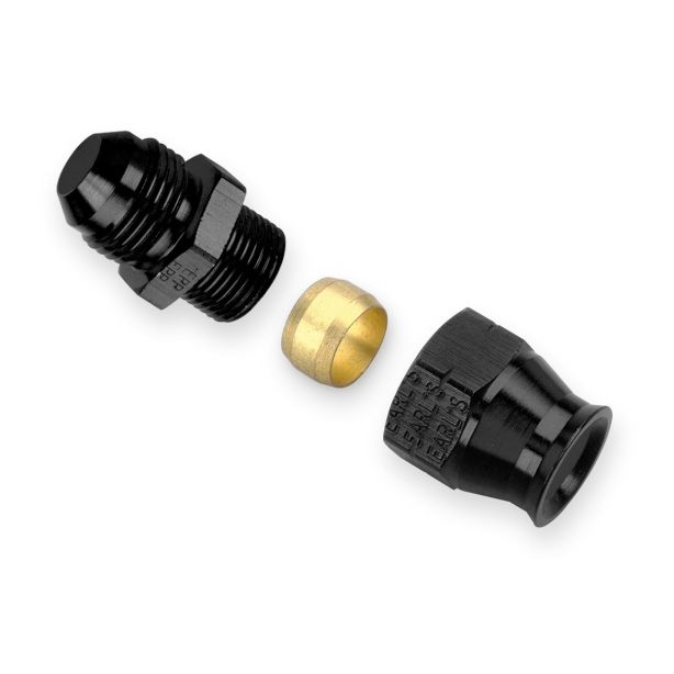 8an Male to 3/8 Tube Adapter Fitting EARLS AT165086ERL