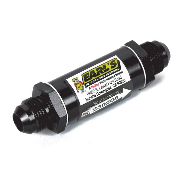 6an Fuel Filter w/85 Micron Screen Ano-Tuff EARLS AT230206ERL