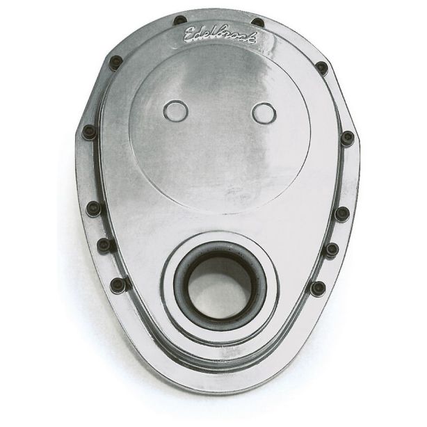 SBC Aluminum Timing Cover EDELBROCK 4240