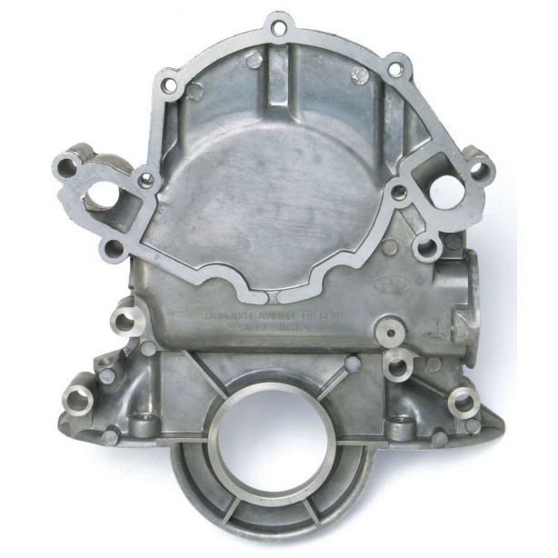 SBF Aluminum Timing Cover - 65-78 EDELBROCK 4250