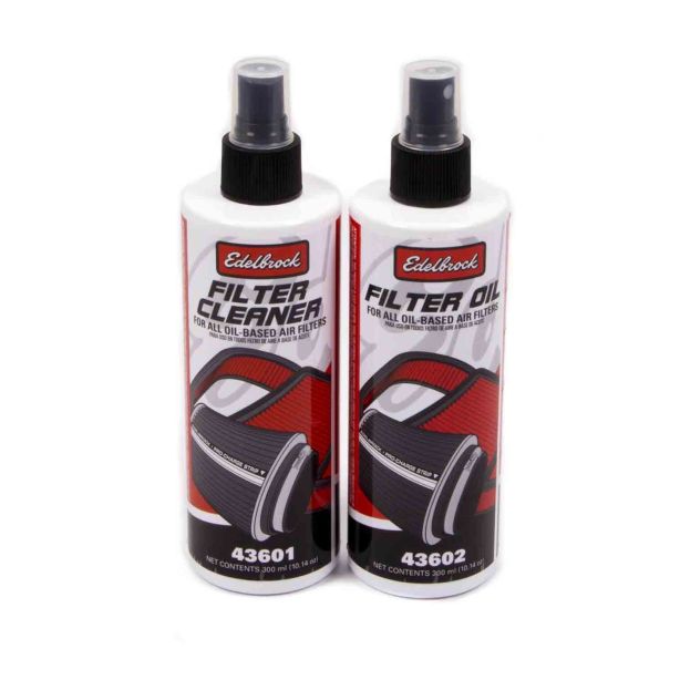 Air Filter Cleaning Kit Clear Oil EDELBROCK 43600