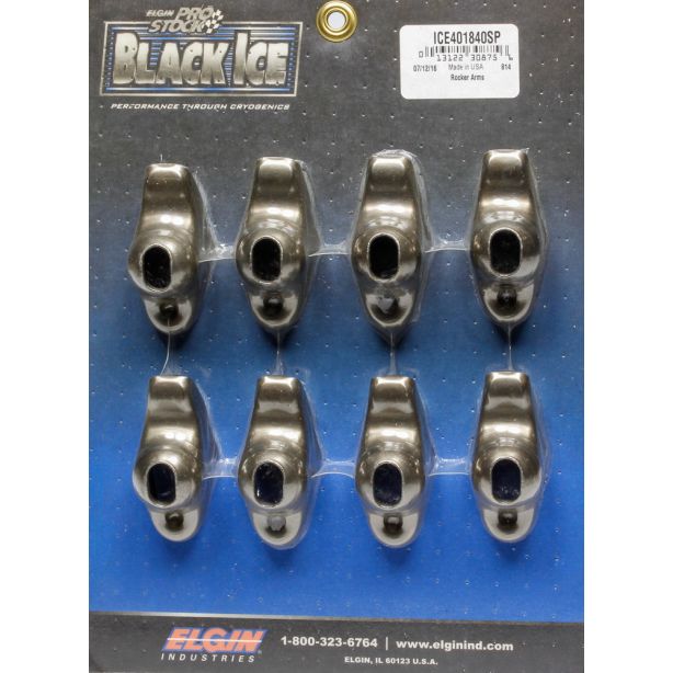 SBC Rocker Arms (8pk) 1.6 Ratio 7/16 Stud ELGIN ICE401840SP