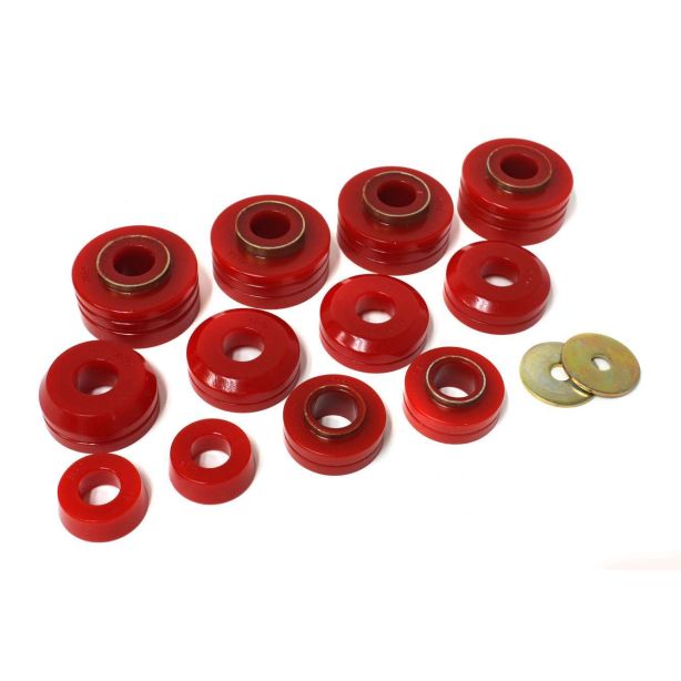 Ford Body Mounts - Red  ENERGY SUSPENSION 4.4104R