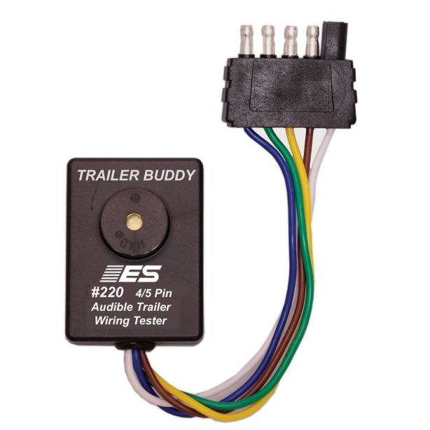 TRAILER BUDDY 4/5 PIN - ONE MAN TRAILER WIRING TES Electronic Specialties 220