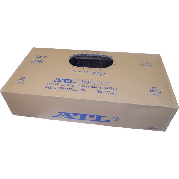 ATL Racing Fuel Cells  FB518-1 18 gallon 33x17x8 - Surge Tank Right Side