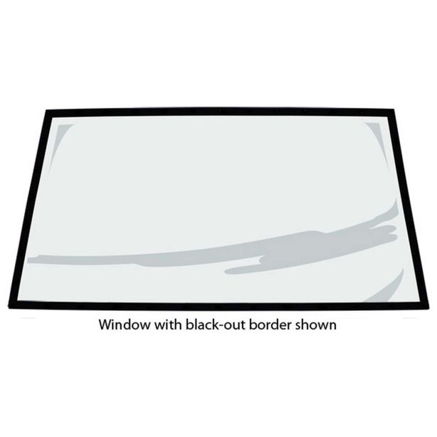 88 Monte Rear Window Flat .093 Uncoated FIVESTAR 600-6101