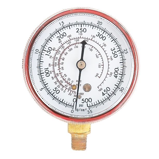 R12/R134a Dual Replacement Gauge High Side FJC, Inc. 6127