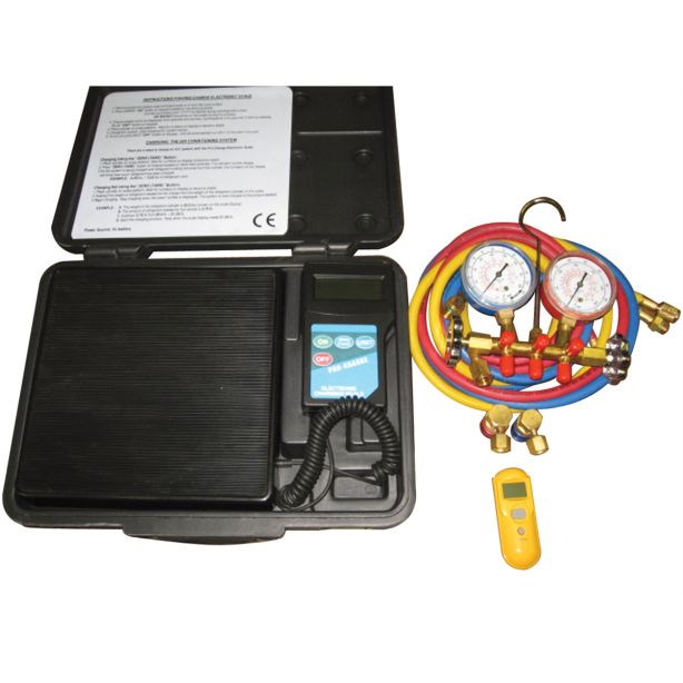 A/C ELECTRONIC SCALE/GAUGE/THERM KIT FJC, Inc. KIT2
