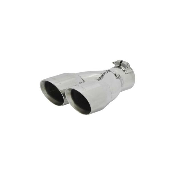 Exhaust Tip Logo Embossed  Polished FLOWMASTER 15307