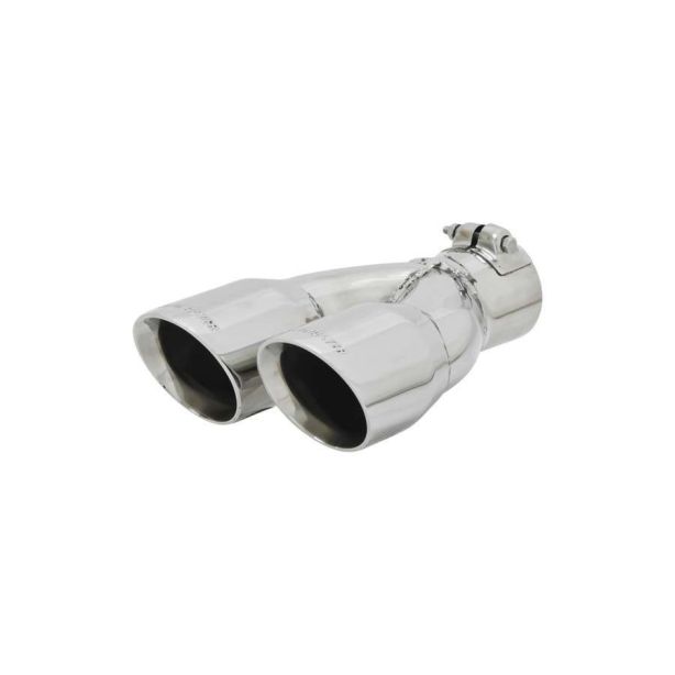 Exhaust Tip 3in Dual Angle 2.5in Inlet FLOWMASTER 15389