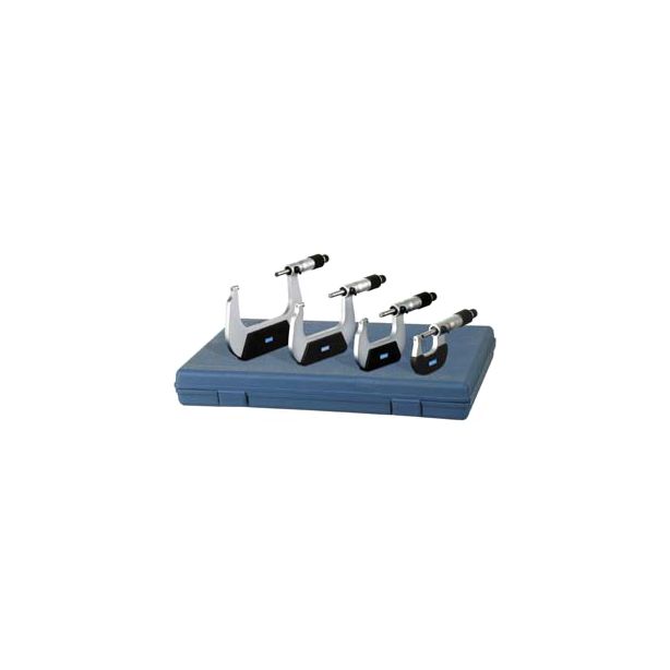 Fowler High Precision 72-229-214 Outside Micrometer Set 0-4"