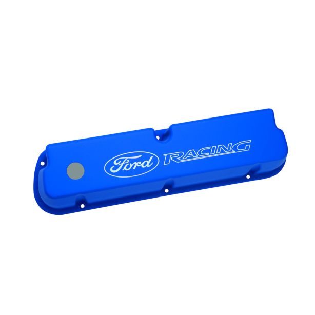 Valve Cover Set Aluminum 302 Blue Laser Etched FORD M-6582-LE302BL