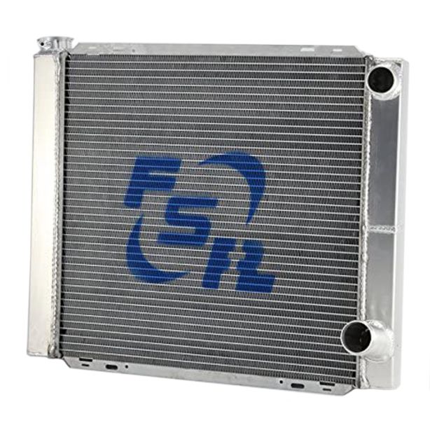 Radiator Chevy Double Pass 26in x 19in 16an FSR RACING 2619D2-16