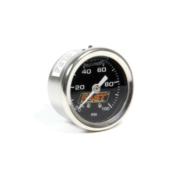 Fuel Pressure Gauge 0-100 PSI FAST ELECTRONICS 54027G