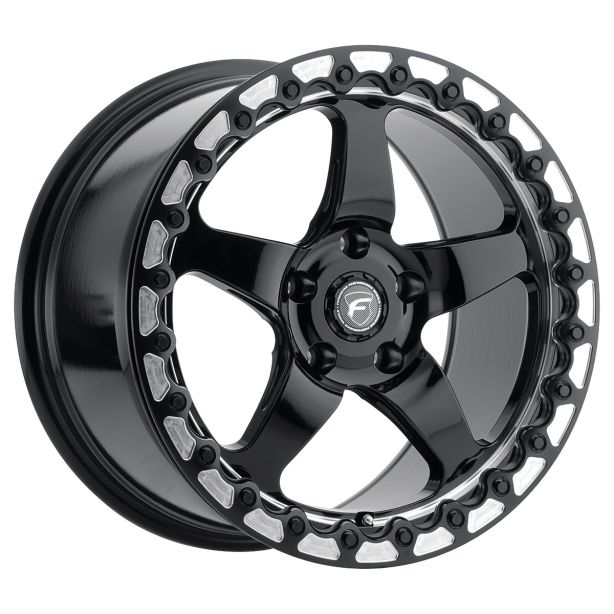 FORGESTAR WHEELS F00170022P45 17x10 D5 Drag Wheel 5x120 BC 7.3 BS