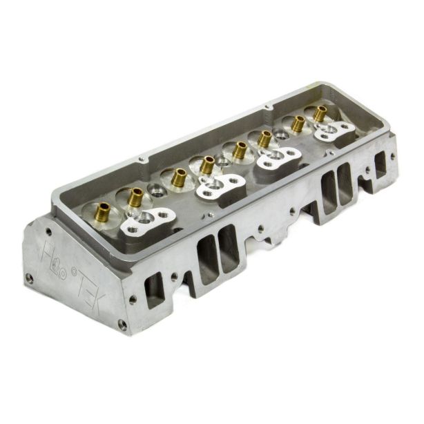 SBC 180cc Alum Cyl Head 64cc 2.02/1.60 A/P Bare FLO-TEK 101-500