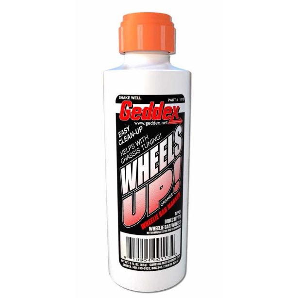 Wheels Up Wheelie Bar Marker Orange 3oz Bottle GEDDEX 111B