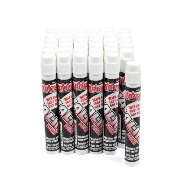 Dial-In Pocket Window Marker White Cs. 36x.5oz GEDDEX 72336