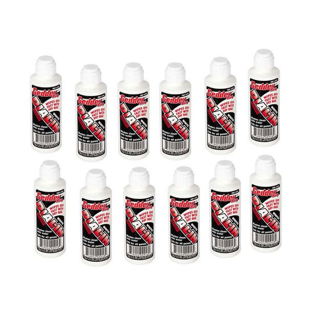 Dial-In Window Marker White Case 12x3oz Bottle GEDDEX 91612