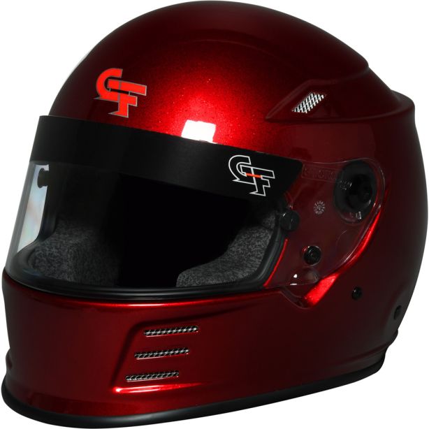 G-FORCE 13004MEDRD Helmet Revo Flash Medium Red SA2020