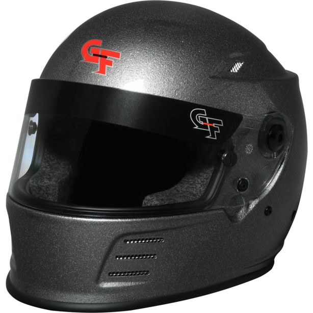 G-FORCE 13004XLGSV Helmet Revo Flash X- Large Silver SA2020