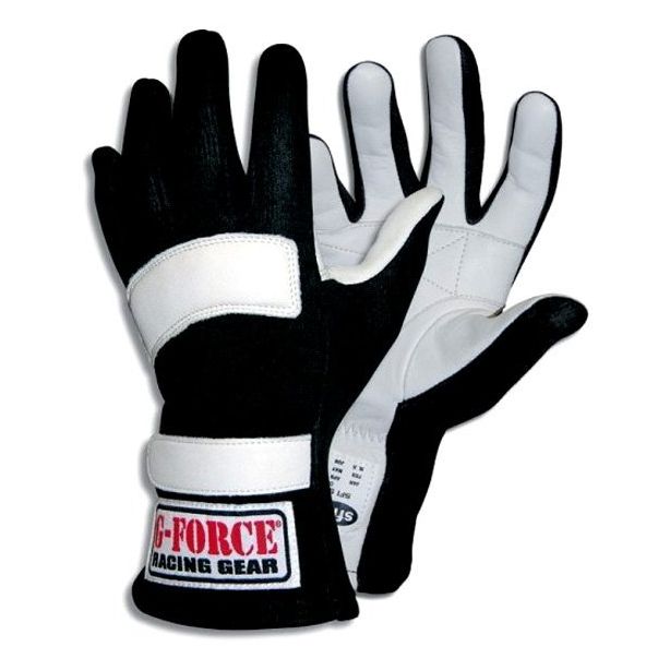 G5 Racing Glove Child Small Black G-FORCE 4101CSMBK