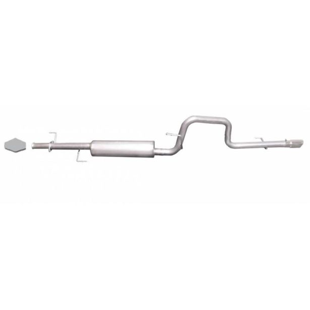 Cat-Back Single Exhaust System  Aluminized GIBSON EXHAUST 18815