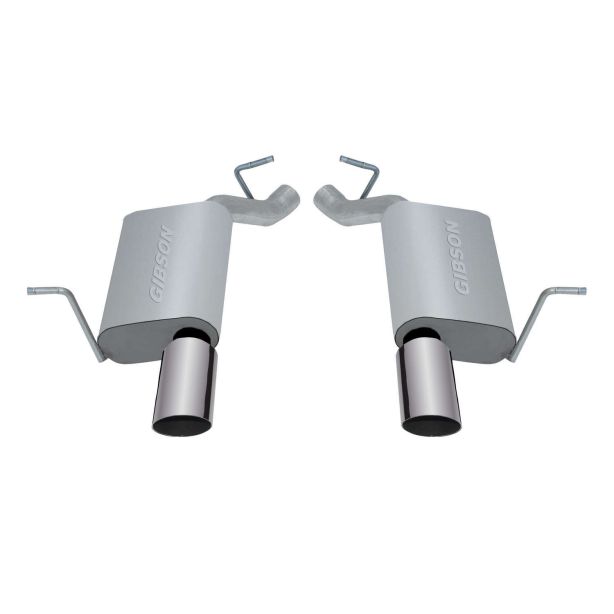 Axle Back Dual Exhaust S ystem  Stainless GIBSON EXHAUST 616006