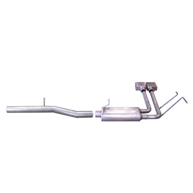 Cat-Back Super Truck Exh aust System  Stainless GIBSON EXHAUST 65639